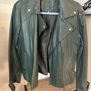 Green Leather Jacket